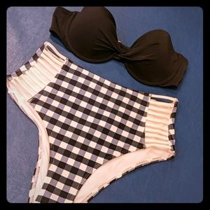 Abercrombie & Fitch high waist bikini
